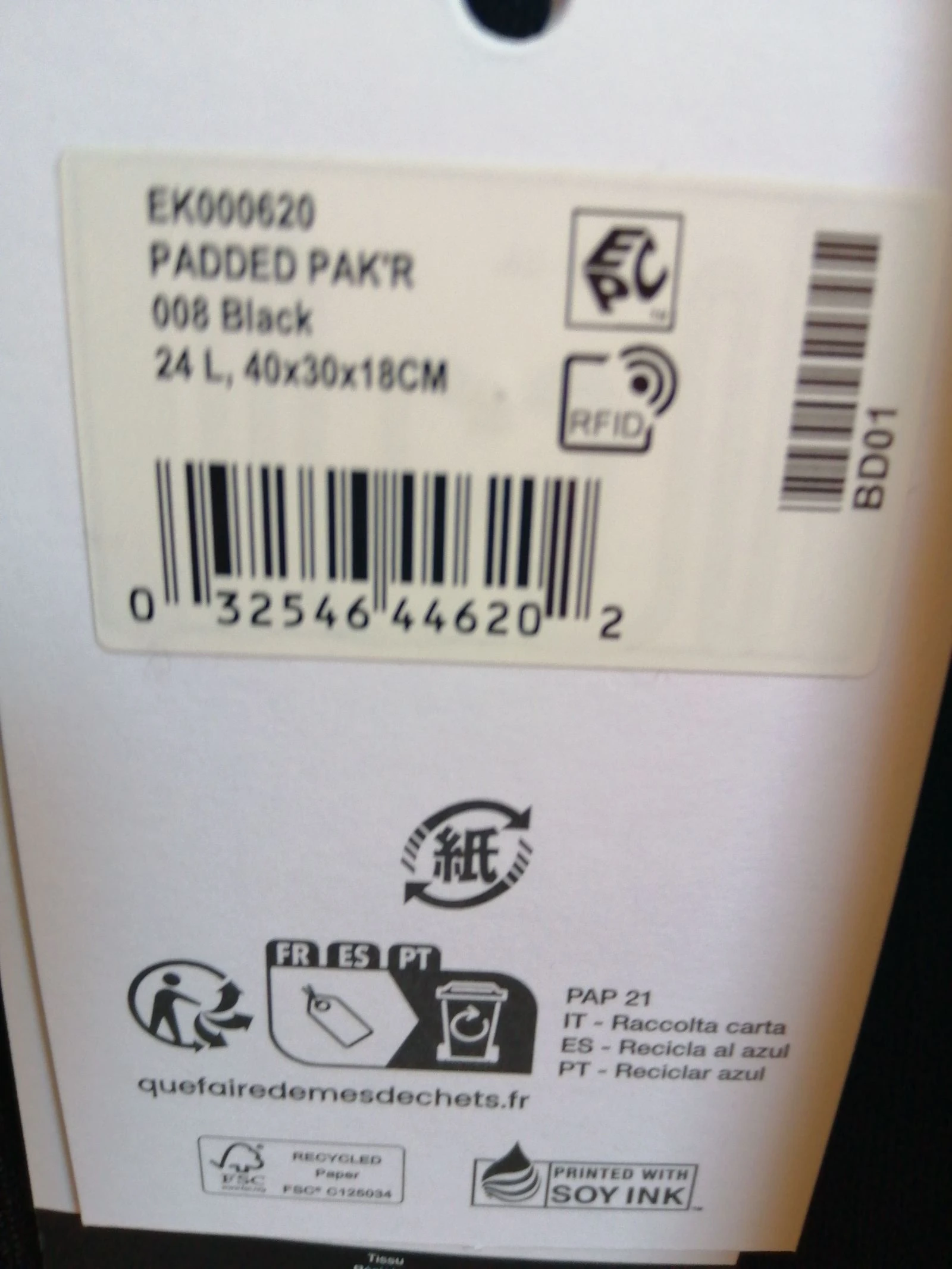 Mochila Eastpak 24l – photo 3